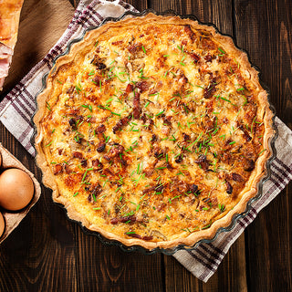 Ham & Cheese Quiche